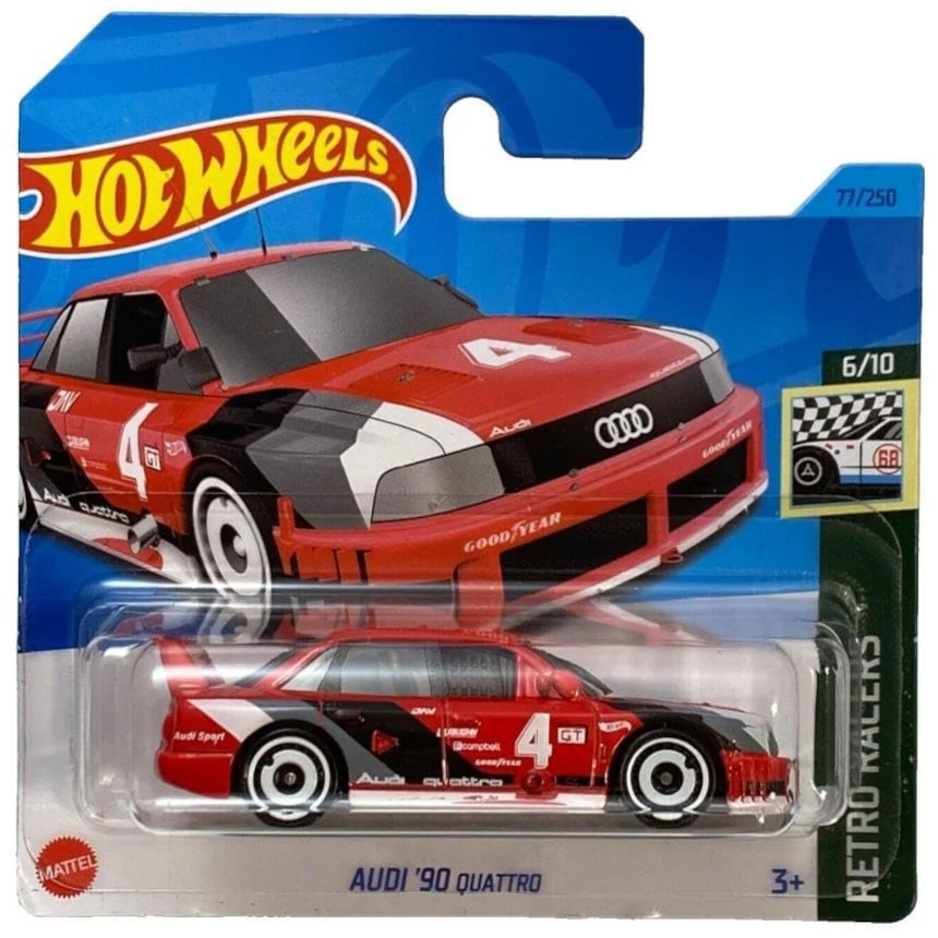 Audi 90′ Quattro (piros)