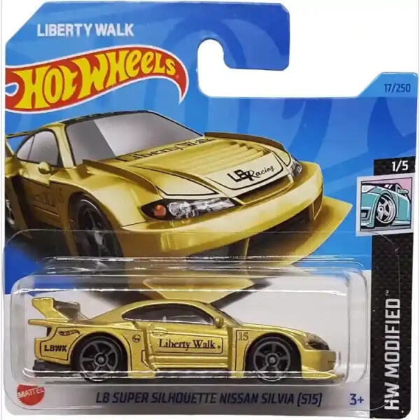 LB Super Silhouette Nissan Silvia (S15) (arany)