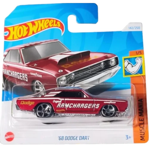 ’68 Dodge Dart (bordó)
