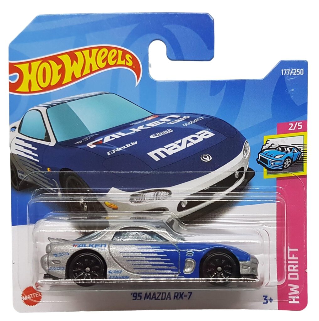 ’95 Mazda RX-7 (ezüst-sötétkék)
