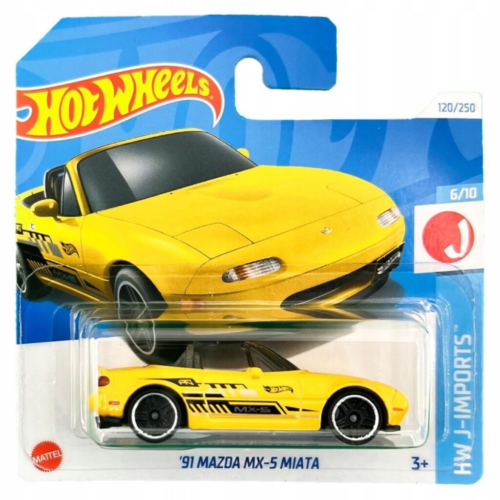 ’91 Mazda MX-5 Miata (sárga)