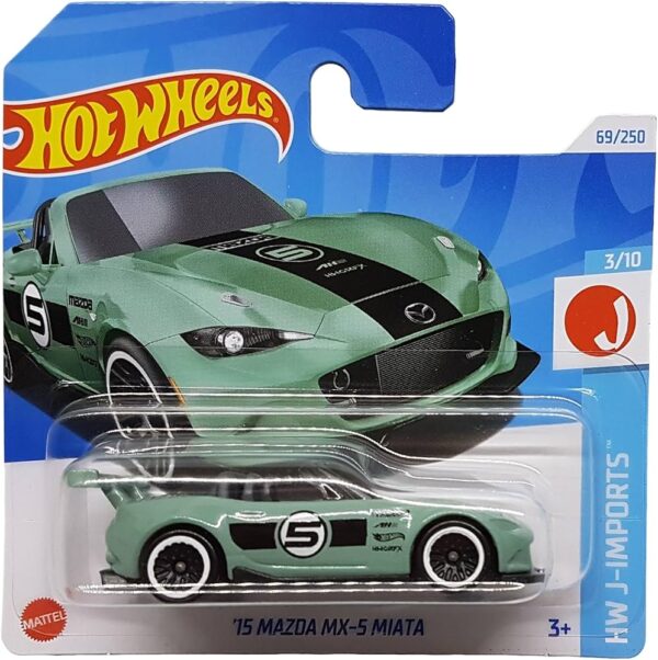 '15 Mazda MX-5 Miata (mentazöld)