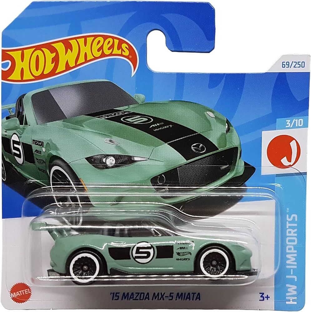 ’15 Mazda MX-5 Miata (mentazöld)
