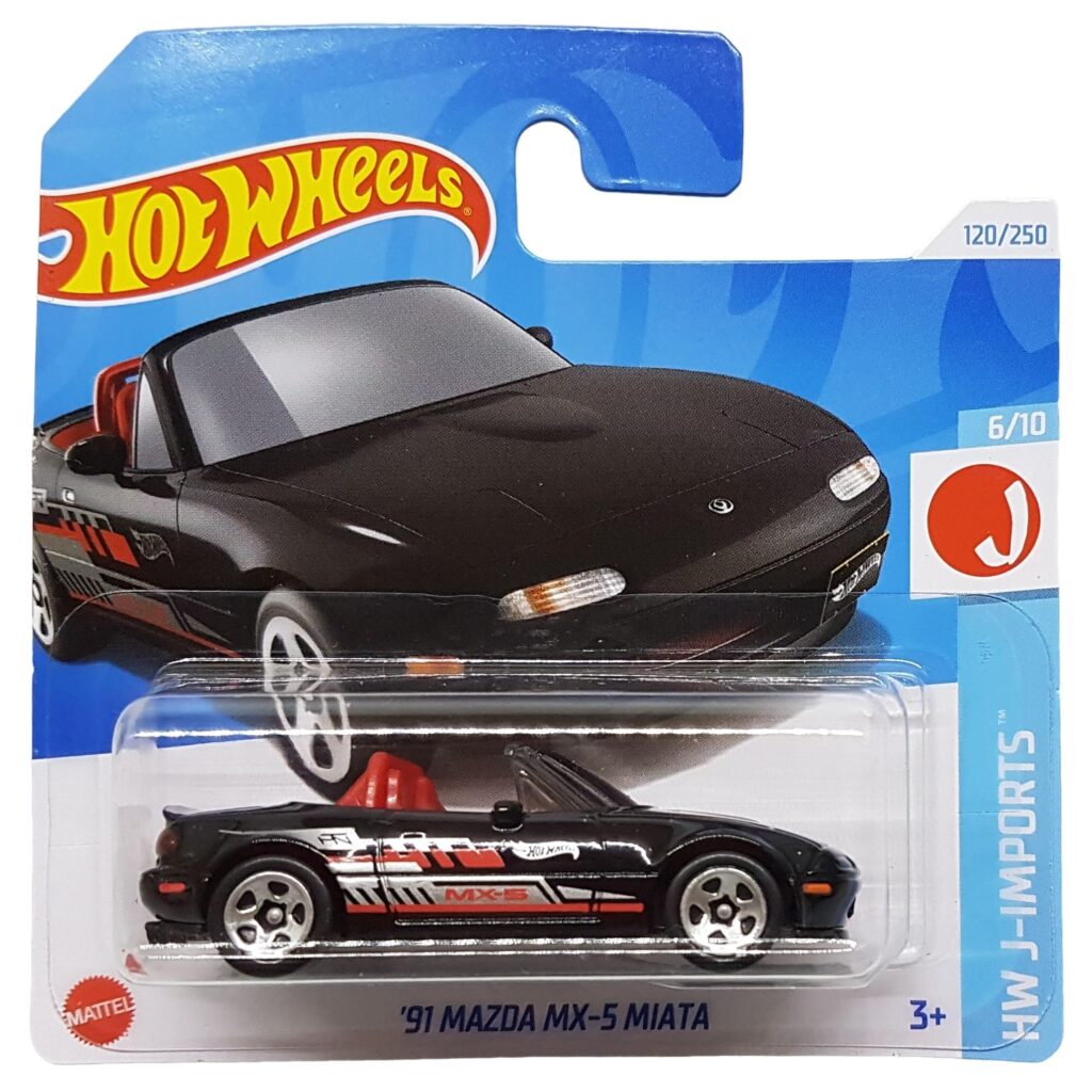 ’91 Mazda MX-5 Miata (fekete)
