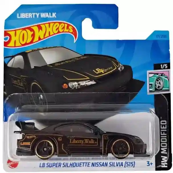 LB Super Silhouette Nissan Silvia (S15) (fekete)