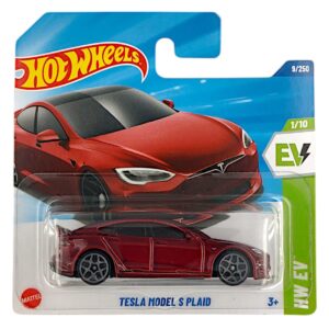 Tesla Model S Plaid (bordó)