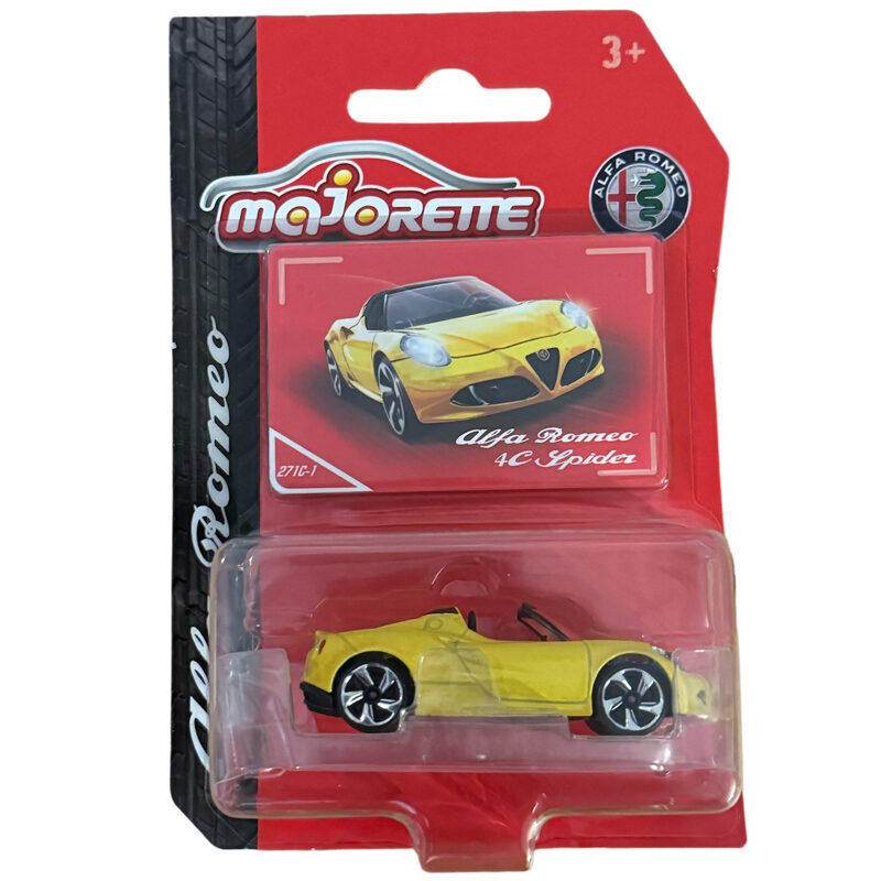 Alfa Romeo 4C Spider (sárga)