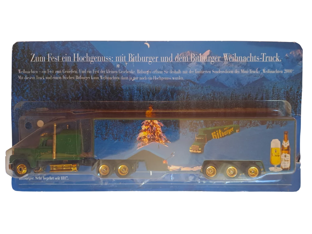 Ford Bitburger kamion (téli táj)