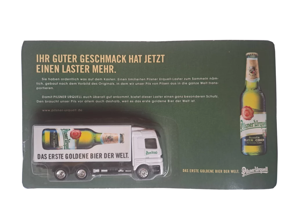 Mercedes Pilsner Urquell kamion