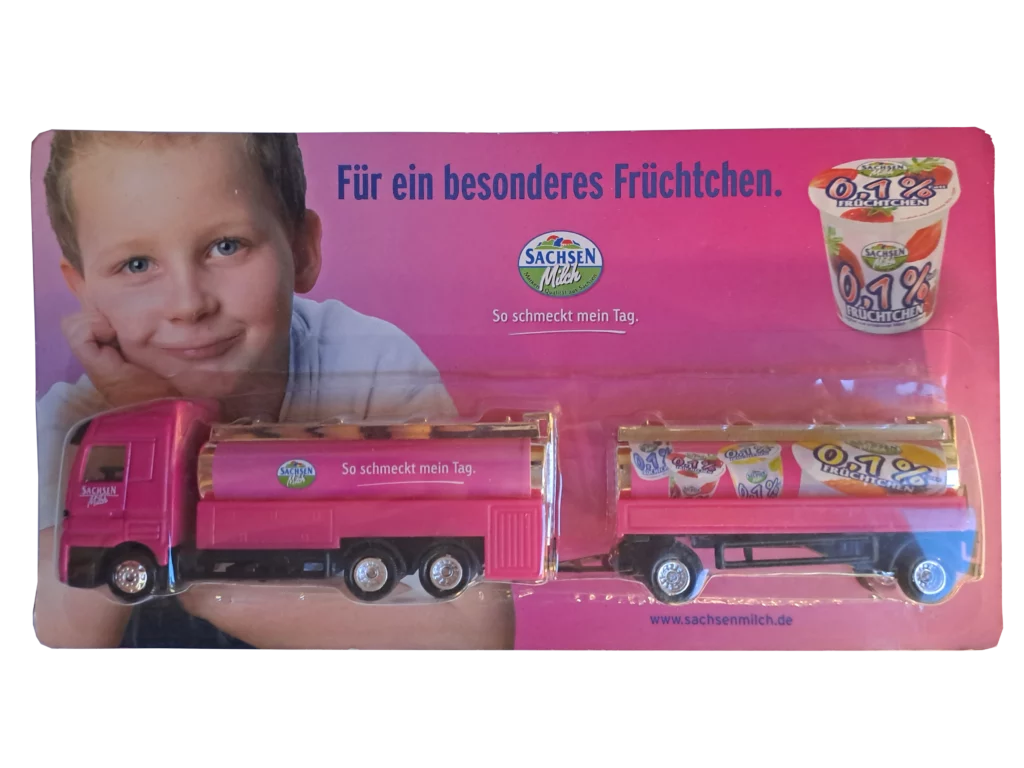 Mercedes Sachsen Milch kamion
