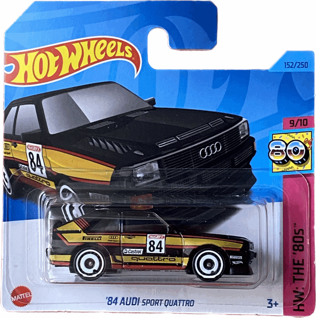 ’84 Audi Sport Quattro (fekete)