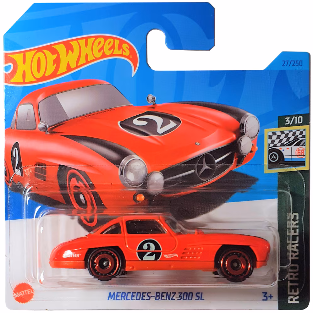 Mercedes-Benz 300 SL (piros)