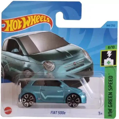 Fiat 500e (türkizkék)