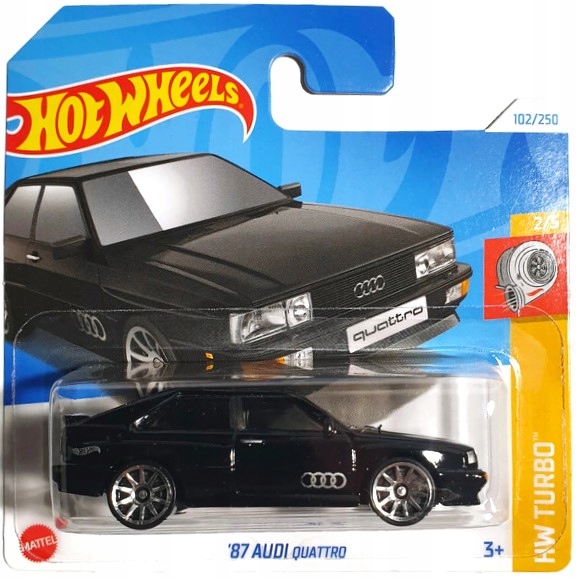 ’87 Audi Quattro (fekete)
