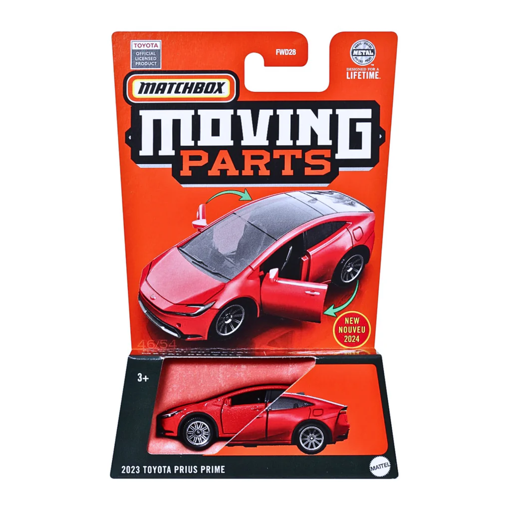 2023 Toyota Prius Prime (piros, Moving Parts)