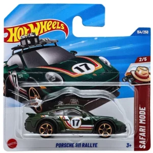 Porsche 911 Rallye (sötétzöld)