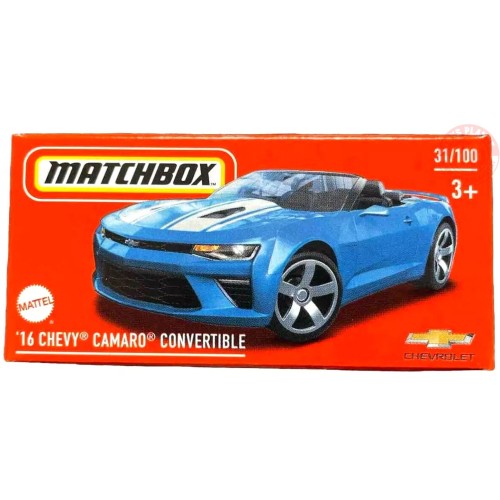 ’16 Chevy Camaro Convertible (világoskék, Power Grabs)