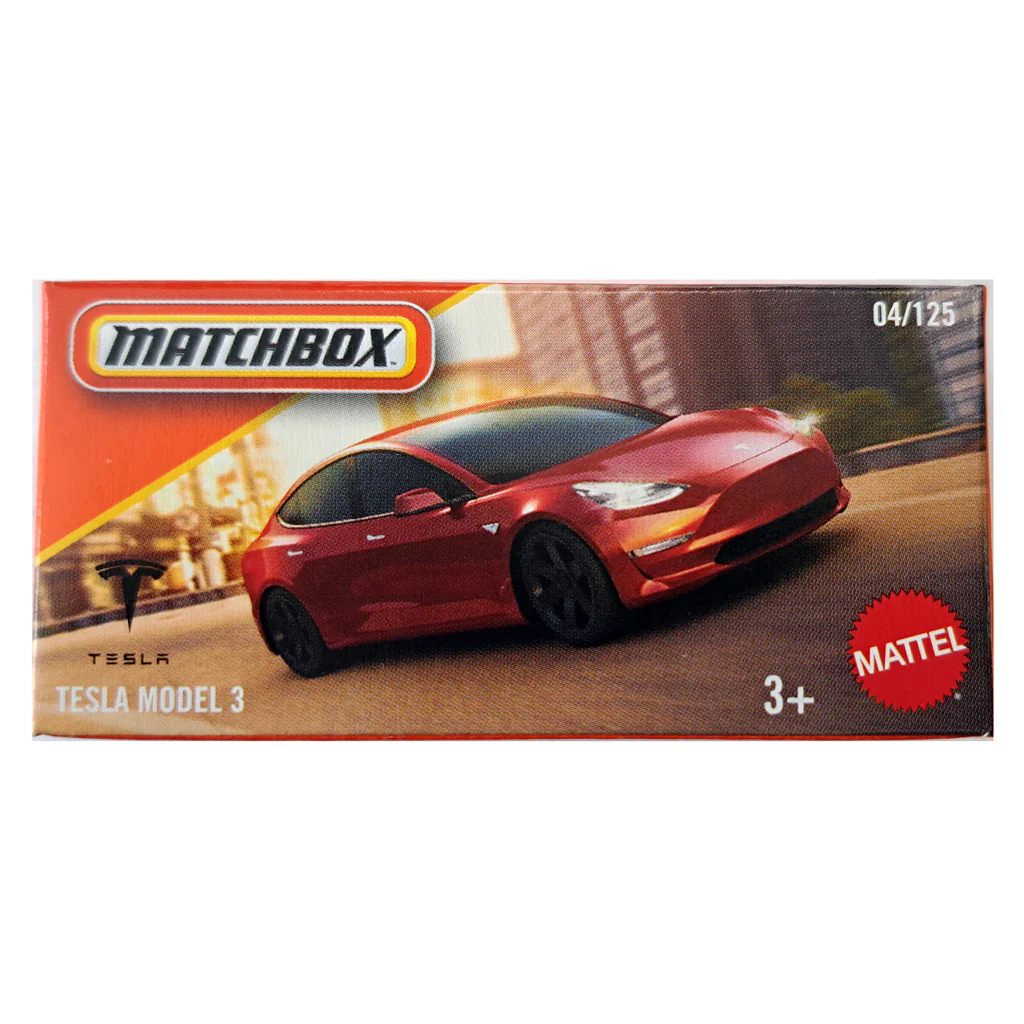 Tesla Model 3 (bordó)