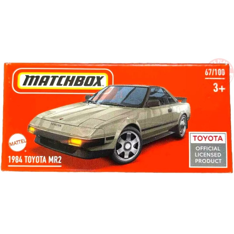 1984 Toyota MR2 (bézs, Power Grabs)