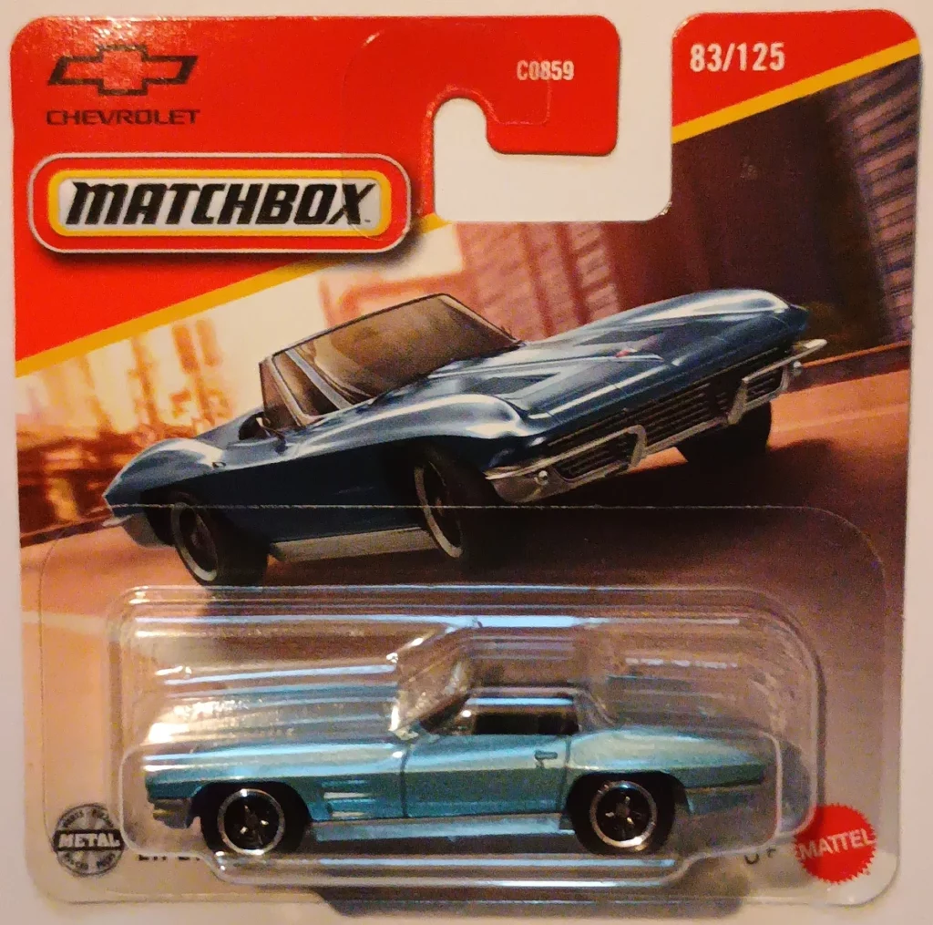 1963 Chevy Corvette (ezüst)