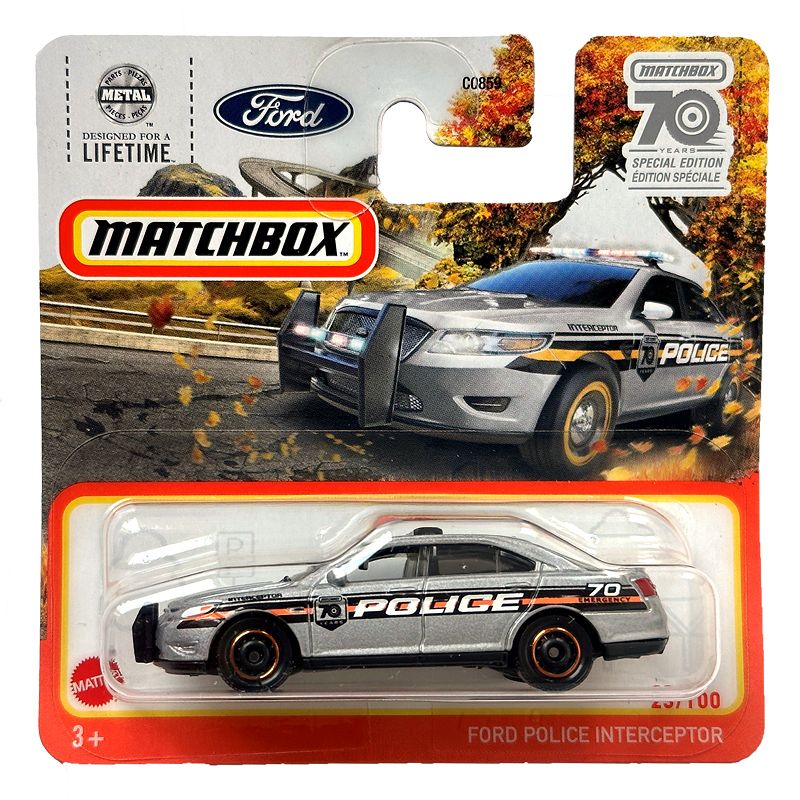 Ford Police Interceptor (ezüst)