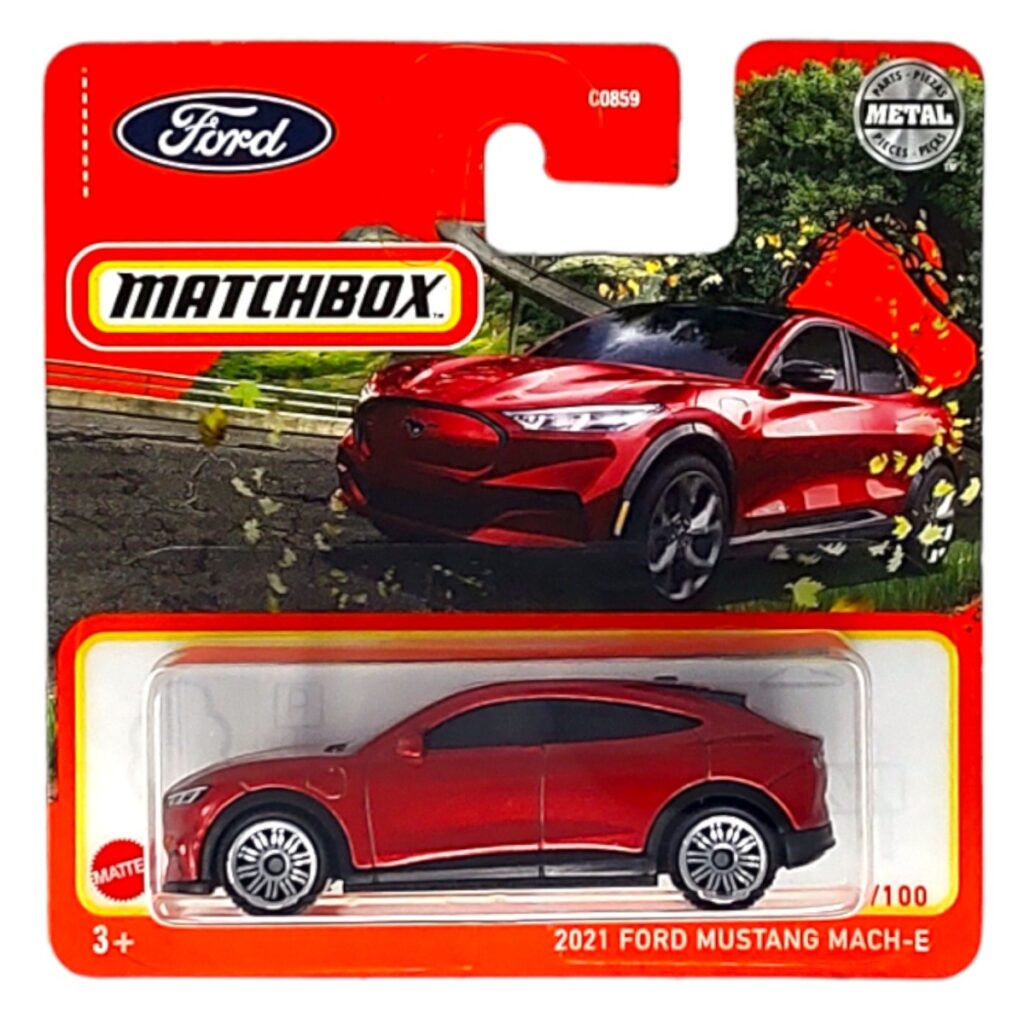 2010 Ford Mustang Mach-e (piros)