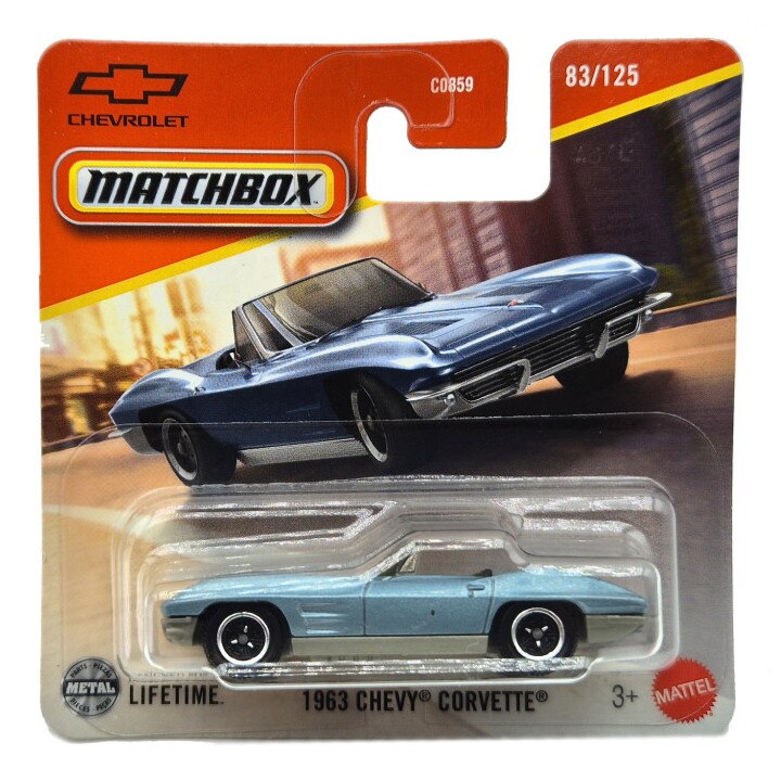 1963 Chevy Corvette (metálkék)