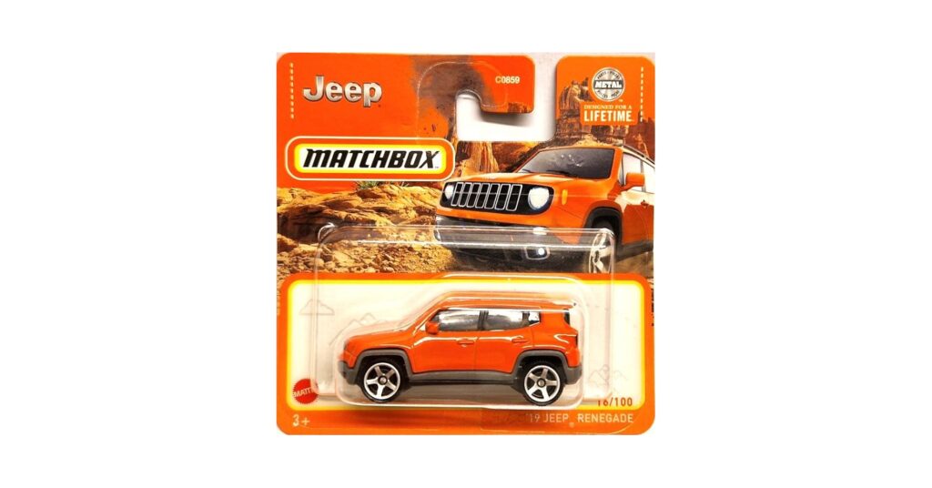 ’19 Jeep Renegade (narancssárga, kártyás)