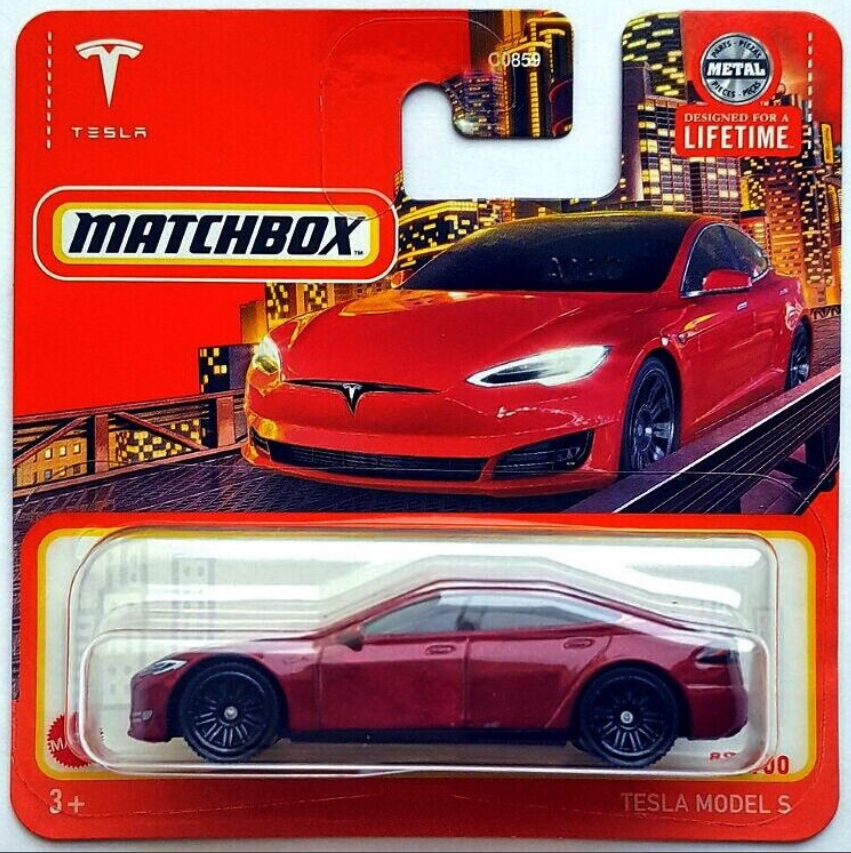 Tesla Model S (bordó)