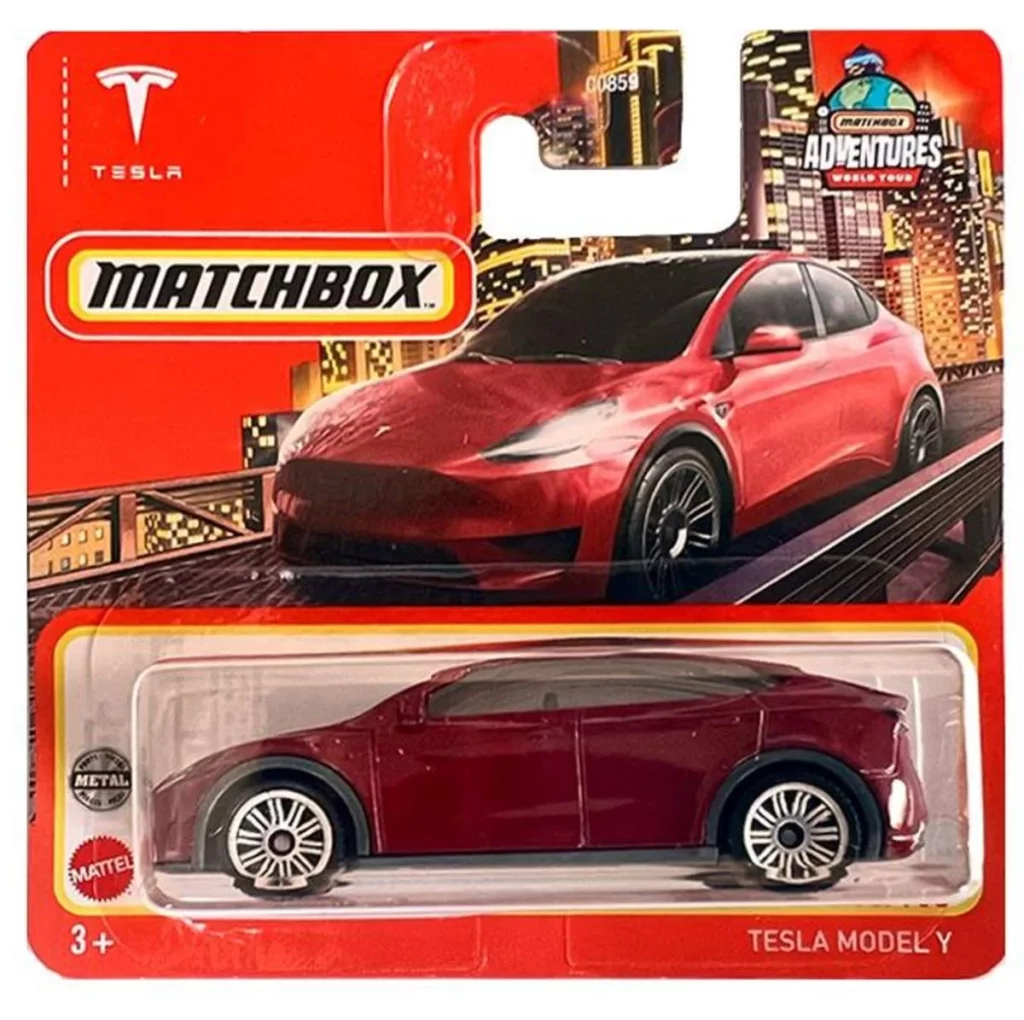 Tesla Model Y (bordó)