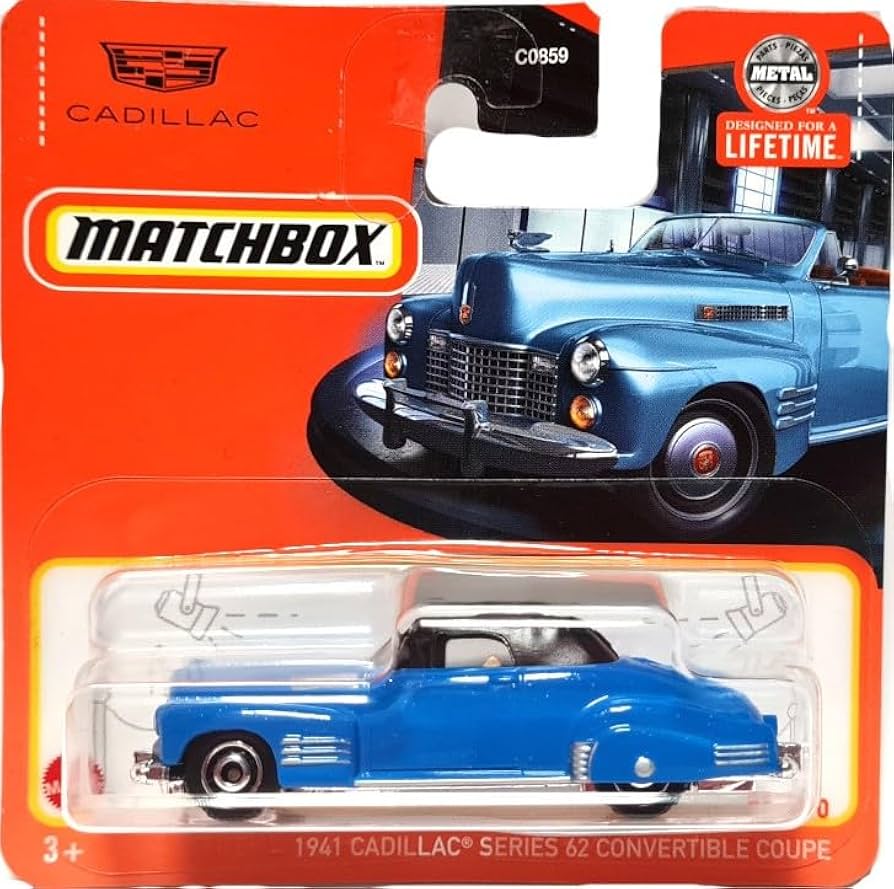 1941 Cadillac Series 62 Convertible Coupe (kék)