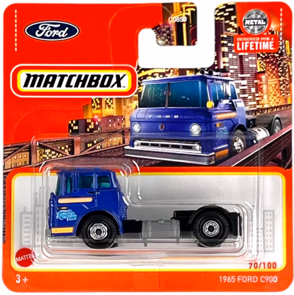 1965 Ford C900 (sötétkék, kártyás)