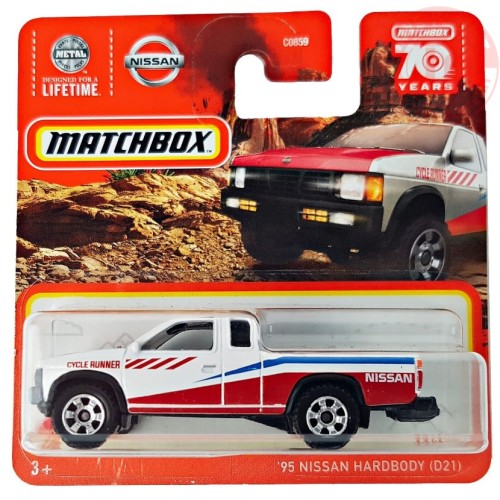 ’95 Nissan Hardbody (D21) (fehér-piros)