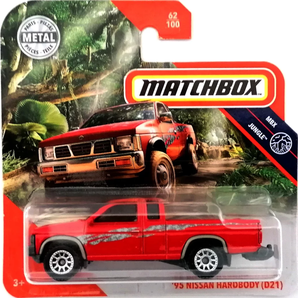 ’95 Nissan Hardbody (D21) (piros)