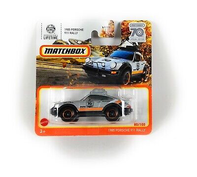 1985 Porsche 911 Rally (szürke)