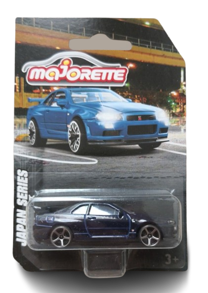 Nissan Skyline GT-R R34 (sötétkék)