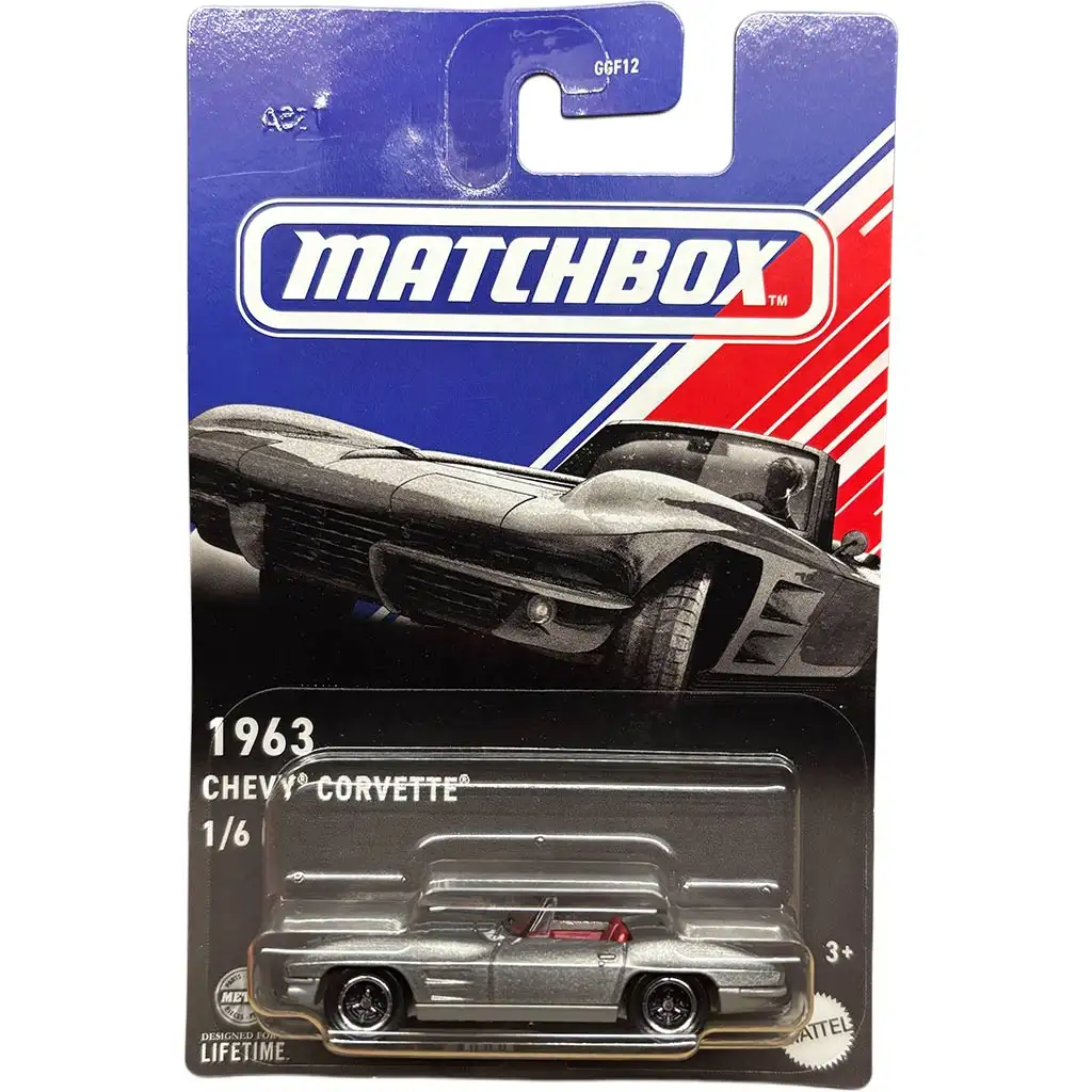 1963 Chevy Corvette (ezüst)