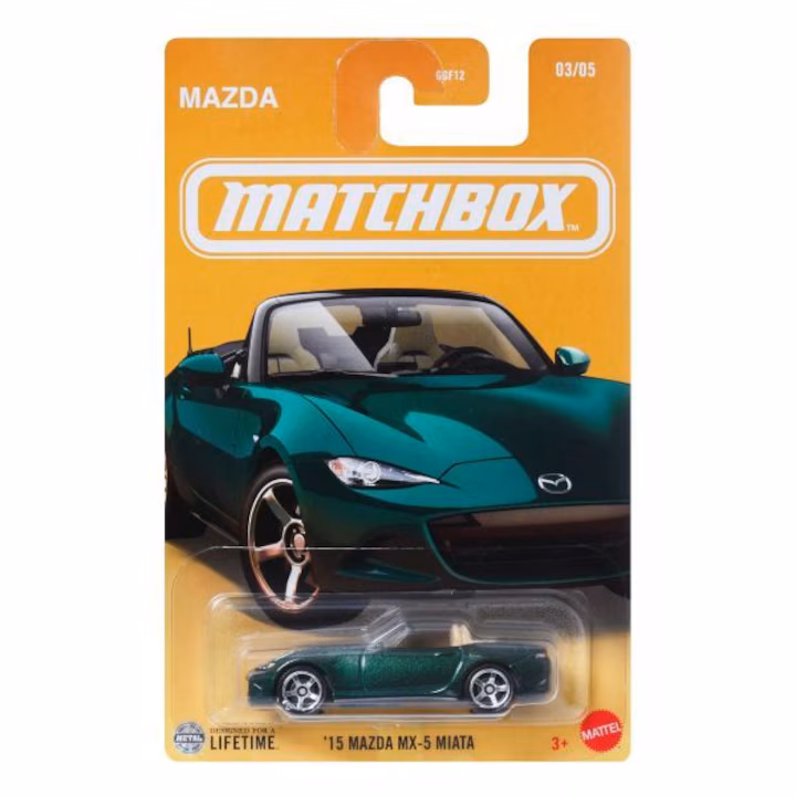 ’15 Mazda MX-5 Miata (sötétzöld)